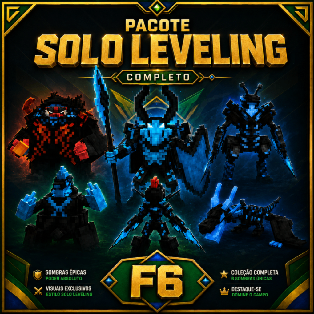 PACOTE F6 - SoloLeveling