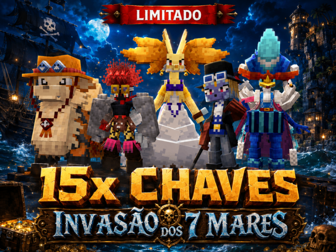 15x CHAVES Invasão dos 7 Mares
