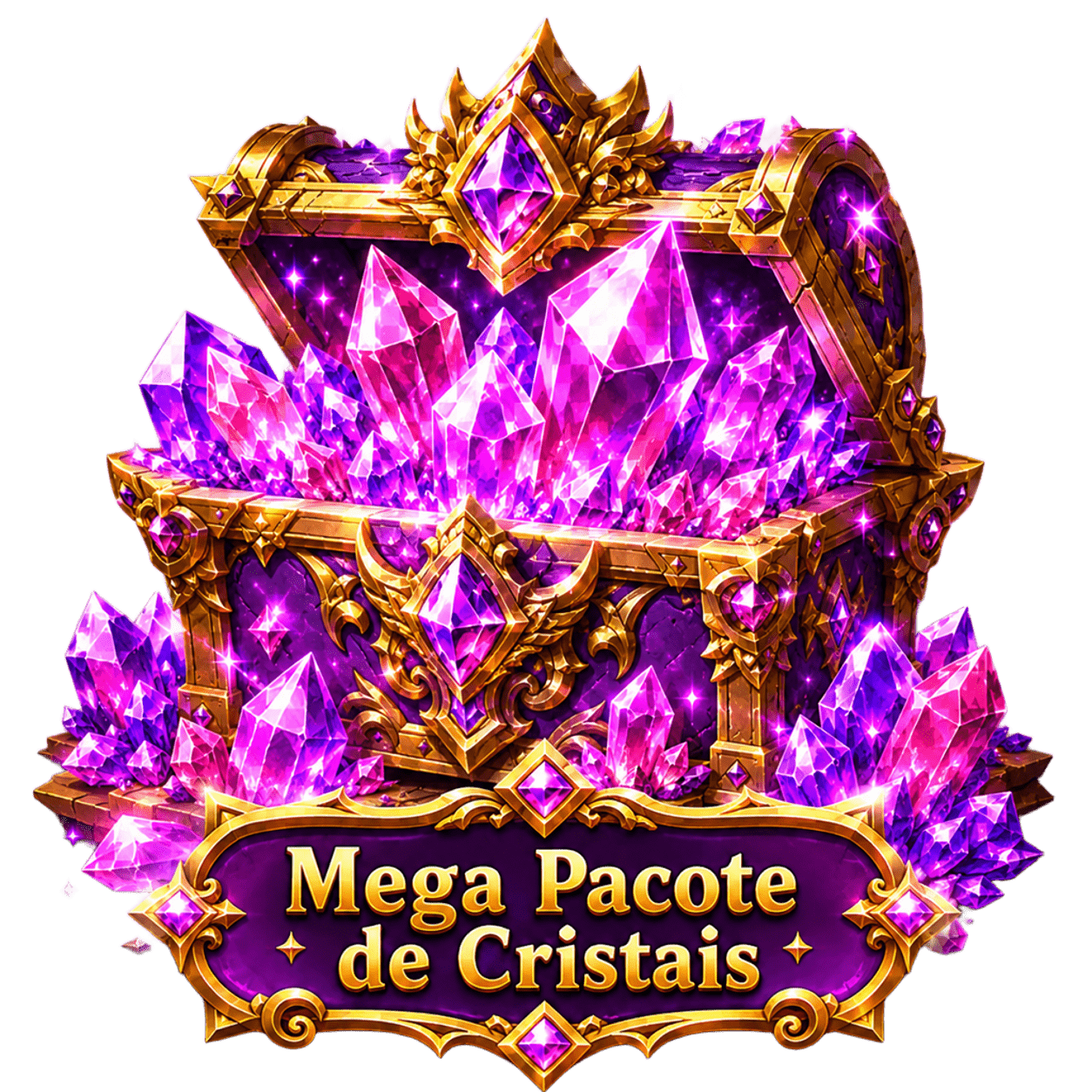 Mega Pacote de Cristais (5.000 uni)
