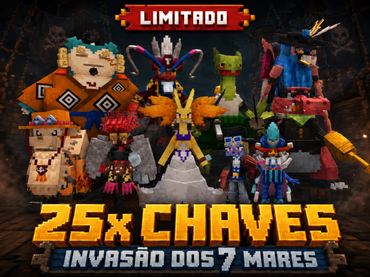 25x CHAVES Invasão dos 7 Mares
